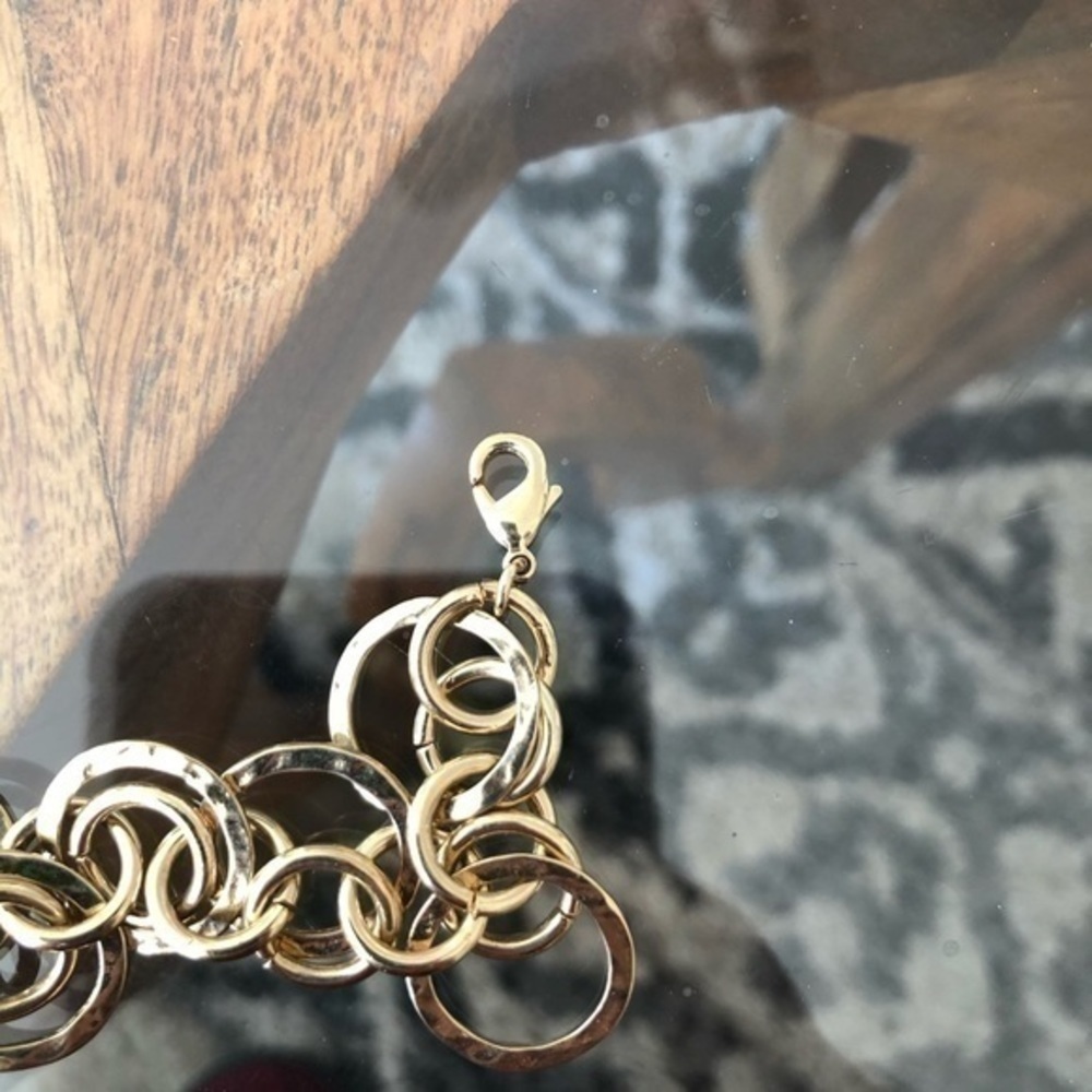 Circle Oval Link Necklace, Adjustable - image 5